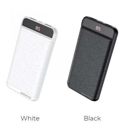 Pin Sạc Dự Phòng BOROFONE BT29, 10000mah, Micro USB / USB C, 2 cổng sạc 2.1A, Đèn Led hiển thị dung lượng pin