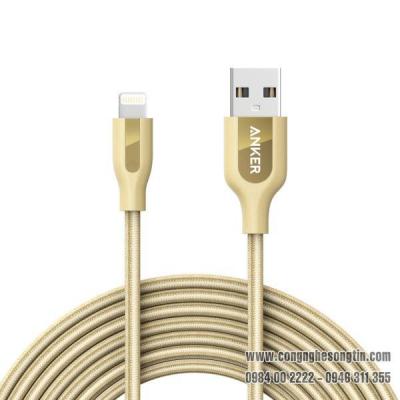 Cáp Lightning Anker Powerline+ - Dài 3m - A8123