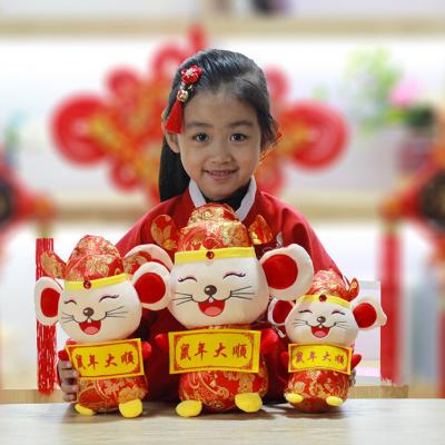 Chuột bông thần tài mang tài lộc 2020 30cm