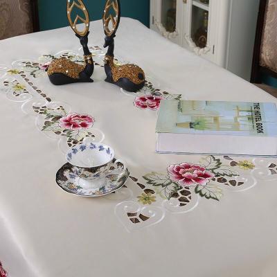 Khăn Trải Bàn Vải Thêu 60x1m2