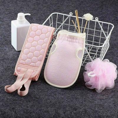 Set bông tắm cọ lưng 3 món