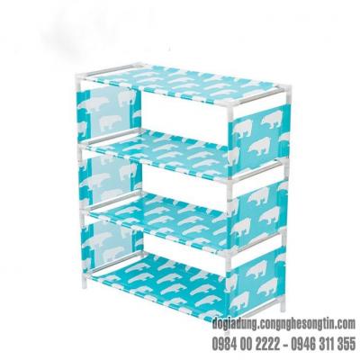 Kệ Giày Lắp Ráp 4 Tầng