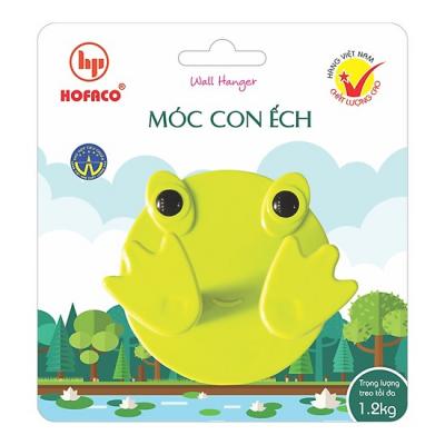 Móc Treo Dán Tường Siêu Dính Hình Ếch Hofaco HPG184