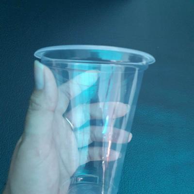 Ly nhựa PP 430ml nắp bằng (50 cái/lốc)