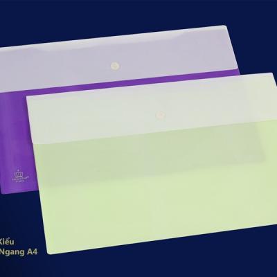 Bìa nút kiểu nắp ngang A4 Kingstar