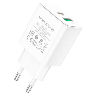 Cóc sạc nhanh USB-C 20W, USB 18W BA67A Borofone