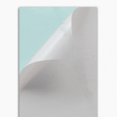 Decal A4 đế xanh
