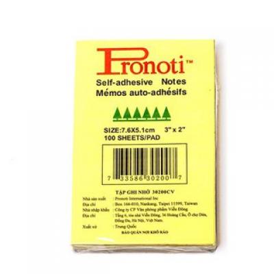 Giấy note 2x3 Pronoti
