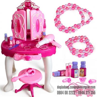 Đồ Chơi Bàn Trang Điểm 2 Cánh Cửa Cho Bé