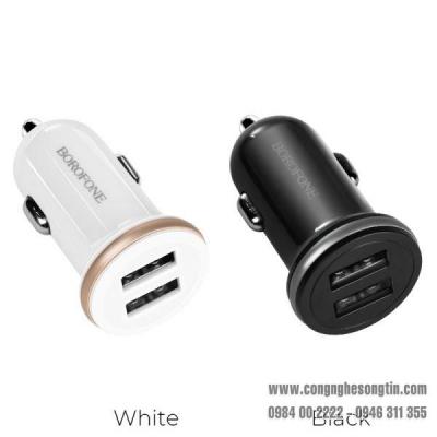 Sạc Xe Hơi BOROFONE BZ5-2, BZ-5-2 Cổng USB