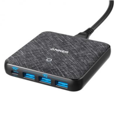 Sạc Anker 4 cổng , công suất 65w , PowerPort Atom III Slim- A2045
